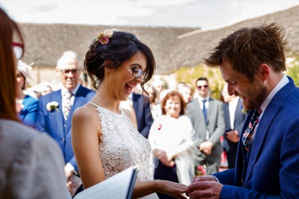 Wearing glasses on your wedding day